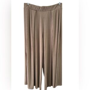 Harper by block brown wide leg high waisted brown pants